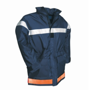 Parka marine imper-respirant Sapeurs Pompiers.